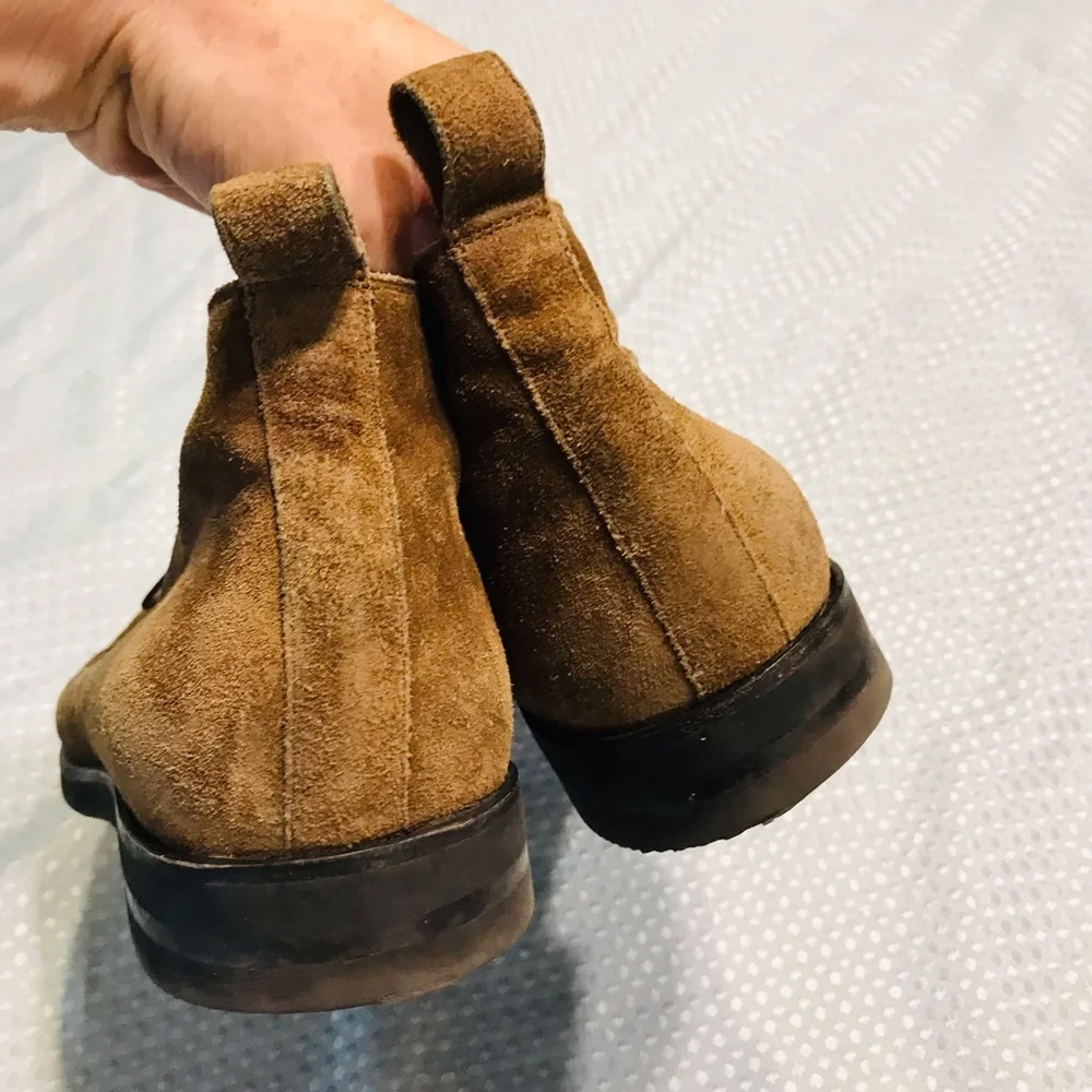DI BIANCO scarpe suede boots